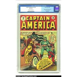 Captain America Comics #66 (Timely, 1948) CGC VF- 7.5 Cream to off-white pages. Sid Shores renders a