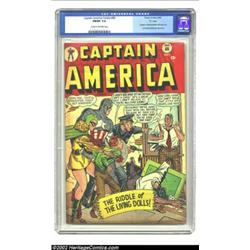 Captain America Comics #68 "D" Copy pedigree (Timely, 1948) CGC FN/VF 7.0 Cream to off-white pages..