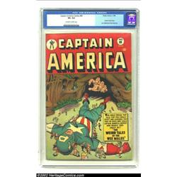 Captain America Comics #69 (Timely, 1948) CGC VF+ 8.5 Off-white to white pages. Just two unrestored.