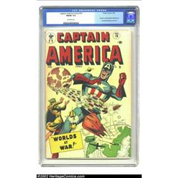 Captain America Comics #70 (Timely, 1949) CGC FN/VF 7.0 Off-white pages. Don Rico is the artist of r