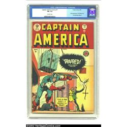 Captain America Comics #71 (Timely, 1949) CGC FN+ 6.5 Off-white pages. These latter day '40s issues.