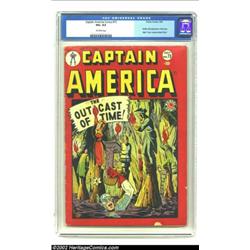Captain America Comics #73 (Timely, 1949) CGC VG+ 4.5 Off-white pages. Gerber credits artist Chic St