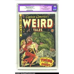 Captain America Comics #75 (Timely, 1950) CGC Apparent GD/VG 3.0 Off-white to white pages. The secon
