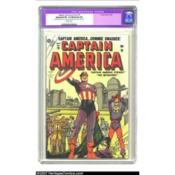 Captain America Comics #76 (Timely, 1954) CGC Apparent FN- 5.5 Moderate (A) Off-white pages. John Ro