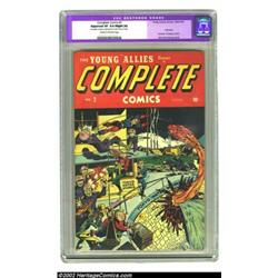 Complete Comics #2 (Timely, 1945) CGC Apparent VF 8.0 Slight (A) Cream to off-white pages. We can't.