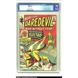 Daredevil #2 (Marvel, 1964) CGC FN/VF 7.0 Off-white to white pages. That electric evil doer, Electro