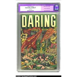 Daring Comics #9 (Timely, 1944) CGC Apparent FN+ 6.5 Slight (A) Off-white pages. Alex Schomburg agai