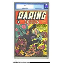Daring Mystery Comics #3 (Timely, 1940) CGC VF- 7.5 Cream to off-white pages. As with issue #2 of th