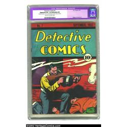 Detective Comics #7 (DC, 1937) CGC Apparent VG+ $.5 Extensive (P) Light tan to off-white pages. So,.