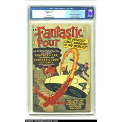 Fantastic Four #3 (Marvel, 1962) CGC VG+ 4.5 Off-white pages. This highly sought after third issue i