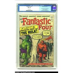 Fantastic Four #12 (Marvel, 1963) CGC FN- 5.5 Off-white pages. This issue features the stupendous fi