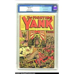 Fighting Yank #12 (Nedor Publications, 1945) CGC FN- 5.5 Off-white to white pages. Alex Schomburg go
