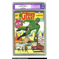 Green Giant Comics #1 (Pelican Publications, 1940) CGC Apparent VF+ 8.5 Slight (P) Cream to off-whit