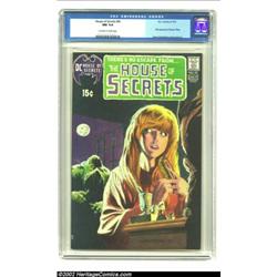 House of Secrets #92 (DC, 1971) CGC NM 9.4 Off-white to white pages. This is the classic Berni Wrigh