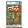 Image 1 : The Human Torch #6 (Timely, 1942) CGC FN+ 6.5 Cream to off-white pages. Alex Schomburg breaks out th