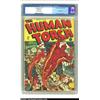 Image 1 : The Human Torch #11 (Timely, 1943) CGC FN 6.0 Off-white to white pages. The bright colors of this Sc
