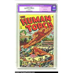 The Human Torch #18 (Timely, 1945) CGC Apparent FN 6.0 Slight (A) Off-white pages. After all these i