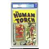 Image 1 : The Human Torch #33 (Timely, 1948) CGC VF/NM 9.0 White pages. Sol Brodsky's cover looks quite fetchi
