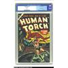 Image 1 : The Human Torch #37 (Timely, 1954) CGC VF- 7.5 White pages. These Atlas issues from the mid-fifties.