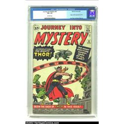 Journey into Mystery #83 (Marvel, 1962) CGC VG+ 4.5 Off-white pages. Steve Ditko and Jack Kirby brin