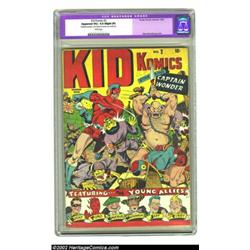 Kid Komics #2 (Timely, 1943) CGC Apparent VG+ 4.5 Slight (P) White pages. Why let a little thing lik