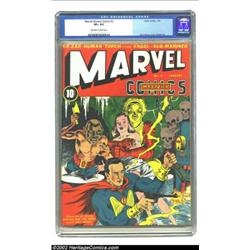 Marvel Mystery Comics #3 (Timely, 1940) CGC VF+ 8.5 Off-white to white pages. Before he developed hi