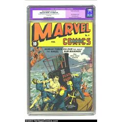 Marvel Mystery Comics #4 (Timely, 1940) CGC Apparent FN/VF 7.0 Slight (A) Off-white pages. This issu