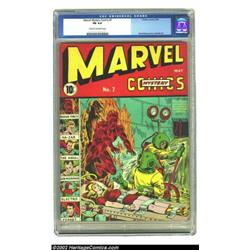 Marvel Mystery Comics #7 (Timely, 1940) FN 6.0 Cream to off-white pages. With each issue, Schomburg.
