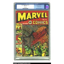 Marvel Mystery Comics #13 (Timely, 1940) CGC VF- 7.5 Off-white pages. This issue is loaded with good