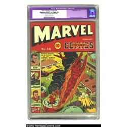 Marvel Mystery Comics #16 (Timely, 1941) CGC Apparent FN/VF 7.0 Slight (A) Cream to off-white pages.