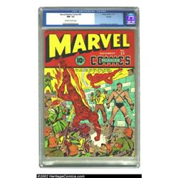 Marvel Mystery Comics #25 Chicago pedigree (Timely, 1941) CGC NM- 9.2 Off-white to white pages. The.