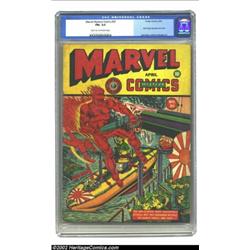 Marvel Mystery Comics #30 (Timely, 1942) CGC FN+ 6.5 Light tan to off-white pages. This issue is sig