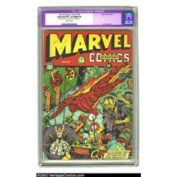 Marvel Mystery Comics #34 (Timely, 1942) CGC Apparent FN+ 6.5 Slight (A) Off-white pages. "Restorati