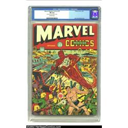 Marvel Mystery Comics #35 (Timely, 1942) CGC FN 6.0 Off-white pages. Gerber estimated there are an "