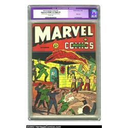 Marvel Mystery Comics #37 (Timely, 1942) CGC Apparent VF/NM 9.0 Slight (P) Off-white pages. Syd Shor