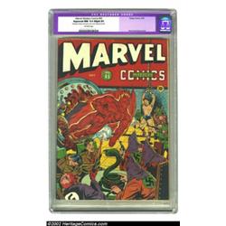 Marvel Mystery Comics #45 (Timely, 1943) CGC Apparent NM 9.4 Slight (P) Off-white pages. This is an.