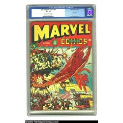 Marvel Mystery Comics #48 (Timely, 1943) CGC VF+ 8.5 Cream to off-white pages. Dozens of American, B