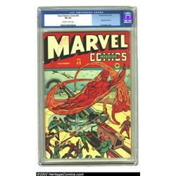 Marvel Mystery Comics #49 (Timely, 1949) CGC FN 6.0 Off-white to white pages. The Human Torch short-