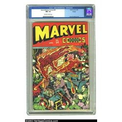 Marvel Mystery Comics #54 Chicago pedigree (Timely, 1944) CGC NM- 9.2 Off-white to white pages. Only