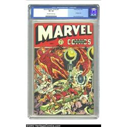 Marvel Mystery Comics #57 (Timely, 1944) CGC VF+ 8.5 Off-white to white pages. Issue after issue, th