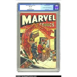Marvel Mystery Comics #75 (Timely, 1946) CGC VF+ 8.5 Off-white pages. The Young Allies begin a nine-
