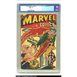 Marvel Mystery Comics #80 (Timely, 1947) CGC FN/VF 7.0 Off-white pages. Timely seems to take a page.