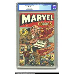 Marvel Mystery Comics #81 (Timely, 1947) CGC FN+ 6.5 Off-white to white pages. Captain America makes