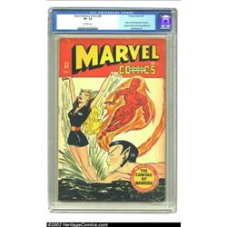 Marvel Mystery Comics #82 (Timely, 1947) CGC VF- 7.5 Off-white pages. The lovely Namora makes a gran