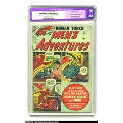 Men's Adventures #27 (Atlas, 1954) CGC Apparent VF 8.0 Moderate (P) Off-white to white pages. Marvel