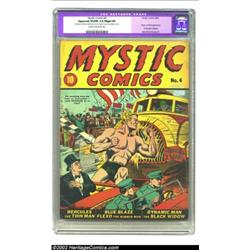 Mystic Comics #4 (Timely, 1940) CGC Apparent VG/FN 5.0 Slight (P) Cream to off-white pages. Hercules