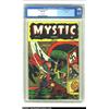 Image 1 : Mystic Comics #1 "D" Copy pedigree (Timely, 1944) CGC NM 9.4 Off-white pages. The Angel interrupts t