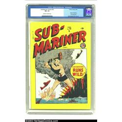 Sub-Mariner Comics #32 (Timely, 1949) CGC FN- 5.5 Off-white to white pages. Sub-Mariner creator Bill