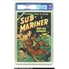 Image 1 : Sub-Mariner Comics #33 (Timely, 1954) CGC VF+ 8.5 White pages. After a layoff of some five years, Su