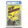 Sub-Mariner Comics #34 (Timely, 1954) CGC VF 8.0 White pages. Sol Brodsky takes over the cover dutie